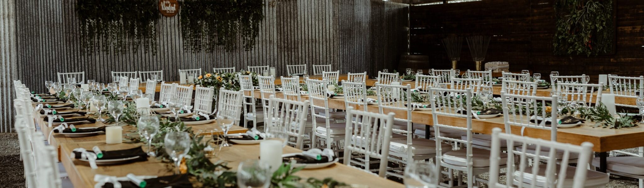Wedding Barn, Wedding Eating Area